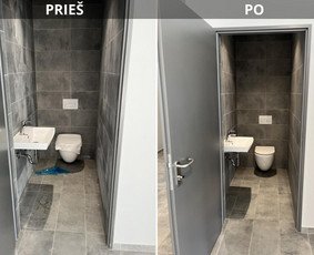 Tyros erdvės atliktas valymas